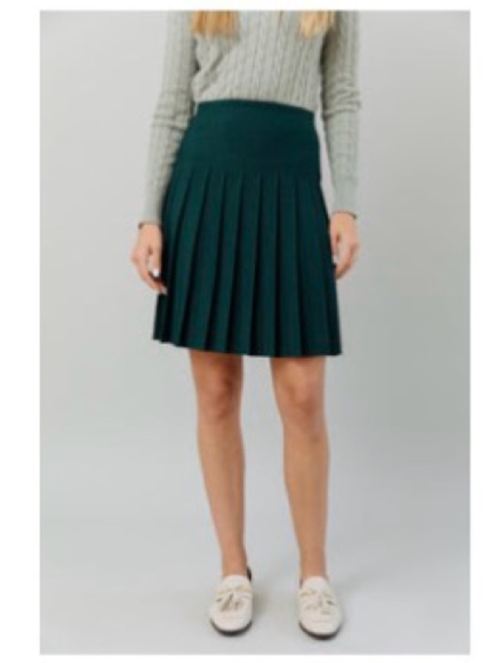 Apparalel The Infinity Skirt in Jade